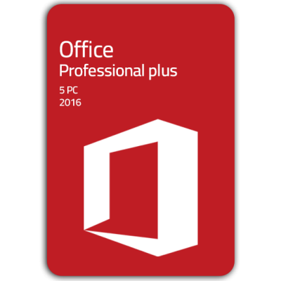 Office 2016 Pro Plus 5 Pc
