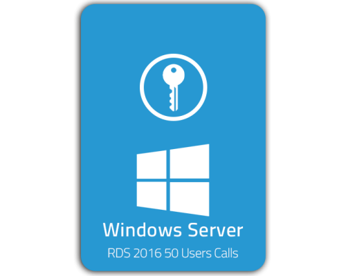 WINDOWS SERVER 2016 Remote Desktop 50 User CALs