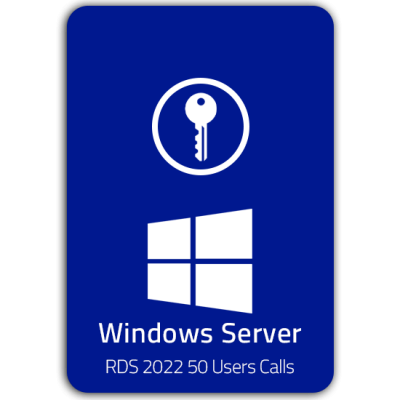 WINDOWS SERVER 2022 Remote Desktop 50 User CALs