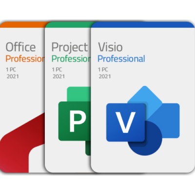 Office 2021 ProPlus + Project 2021 Pro + Visio 2021 Pro